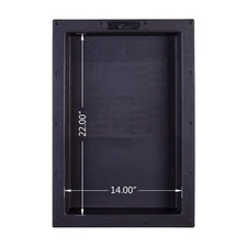 UNI-GREEN Ready Tile Shower Niche 17X25 Single Shelf Built In Shower Insert