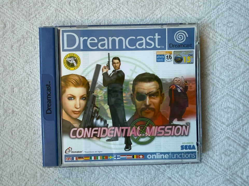 Confidential Mission Sega Dreamcast - UK PAL VGC CIB with Natural Disc - Tracked - Image 4 of 4