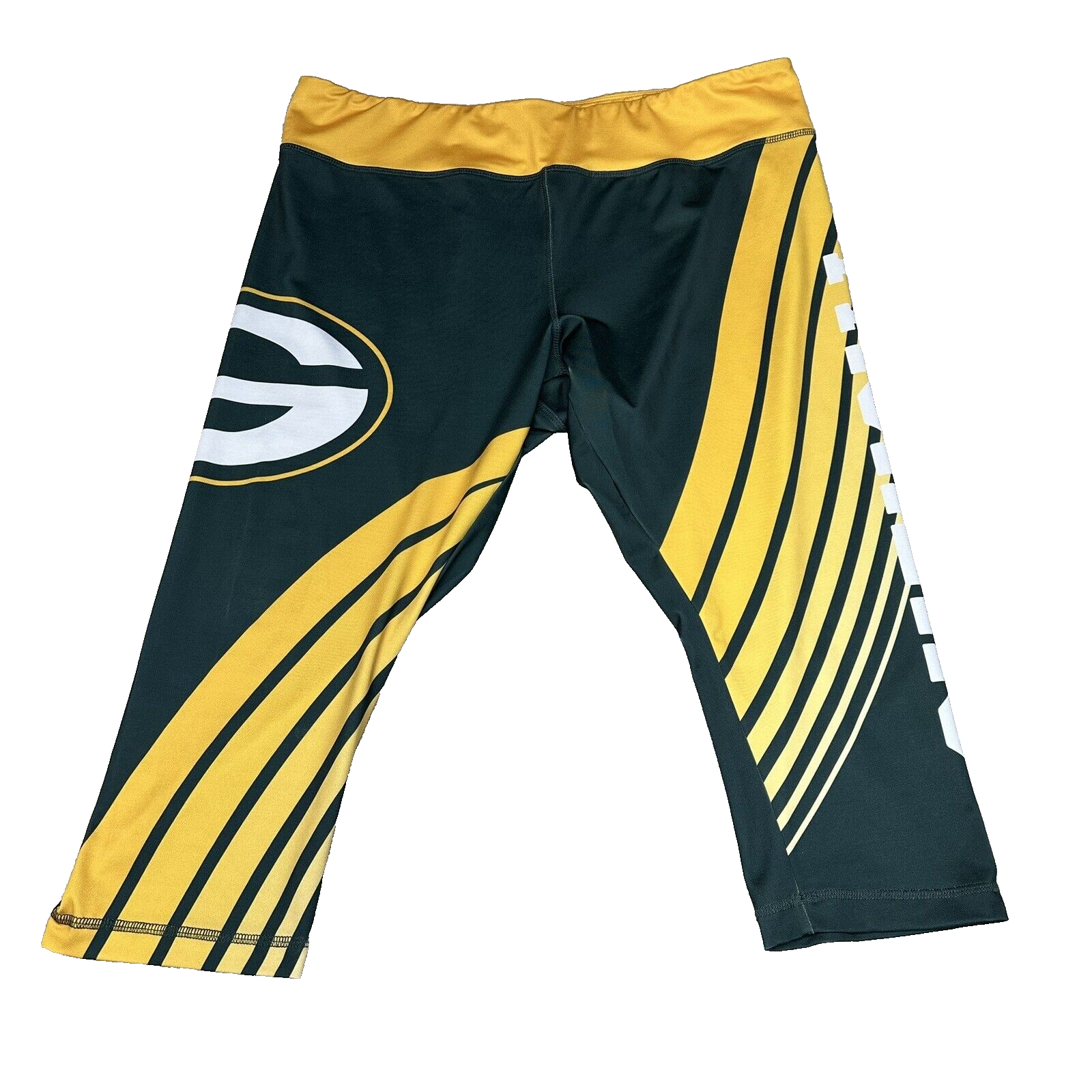 Green Bay Packers NFL Women's Sleepwear Legging Capris Size XL Football