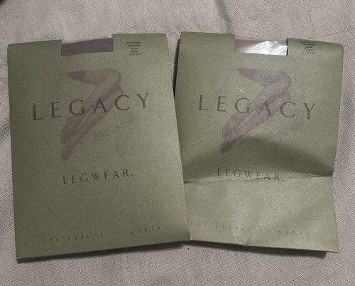 QVC Legacy Leg wear Body shaper PantyHose 2 Pair Size D-Nude & Taupe New