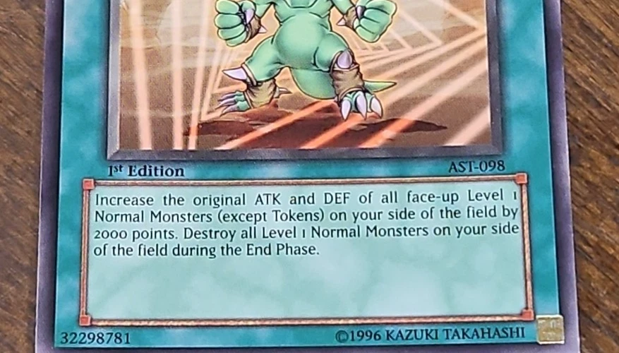 Yu-Gi-Oh Triangle Power Ancient Sanctuary AST-098 - Image 2 of 3