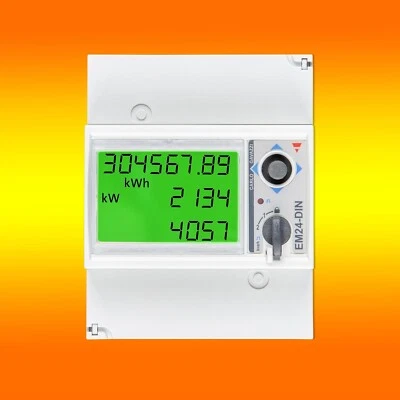 Victron EM24 (0% MwSt.*) Meter Stromzähler 3-phasig max 65A/Phase RS485