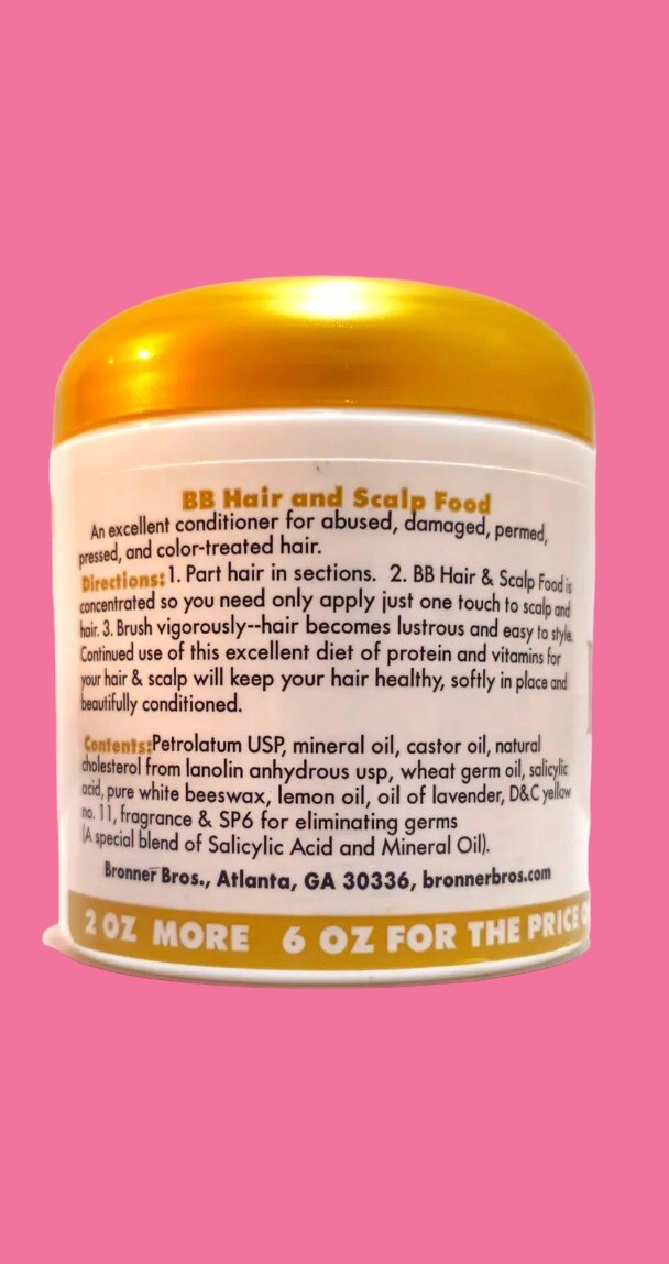 Bronner Brothers Hair Food 6 Oz (pack of 6) for sale online eBay