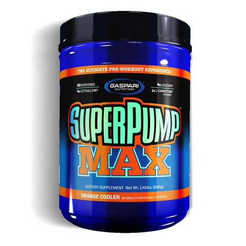 Gaspari SuperPump Max 640g | Explosive Energy & Performance Formula - Picture 6 of 7