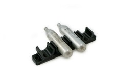 4 CO2 Cartridge Holder Airsoft Paintball Airgun Pellet BB MLOK KeyMod Rail