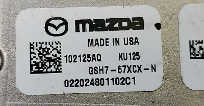 GSH7-67XCX-N Mazda CX3, CX5 or CX9 2019-2021 camera | eBay