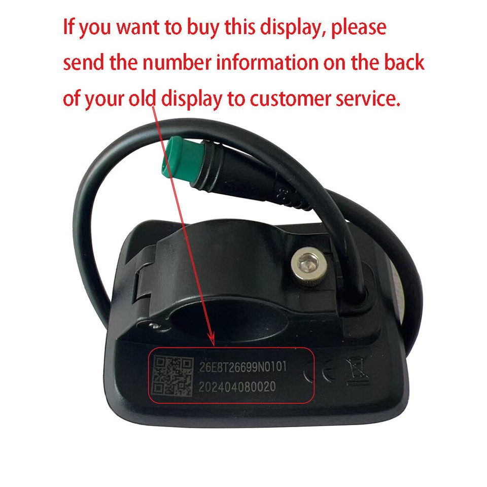 KM26E EBike LED Display Scooter Conversion Kit 48V Electric Bike C