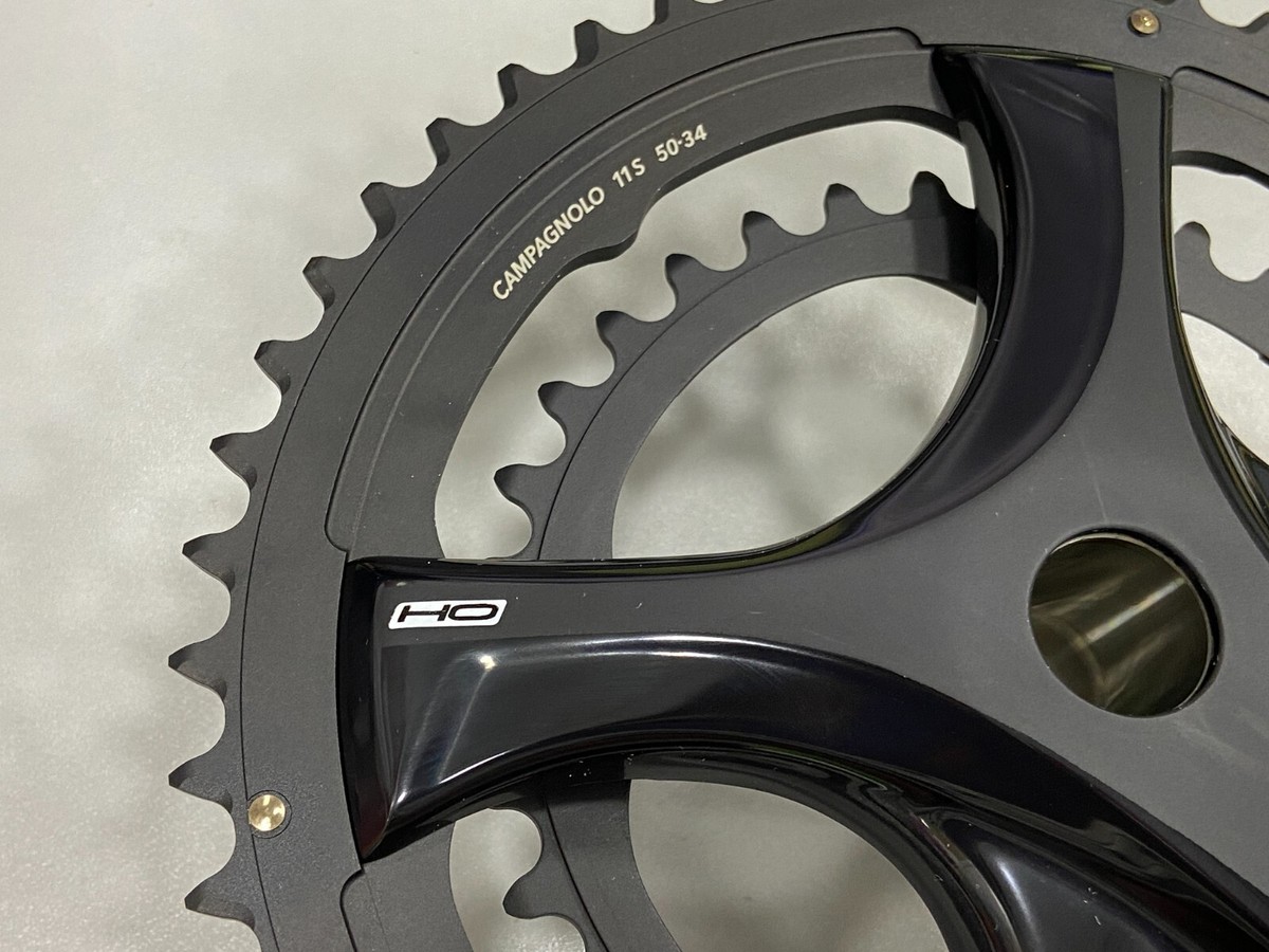 Campagnolo Potenza (HO) 11Speed Crankset (Black) | eBay