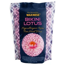 Waxness Bikini Lotus Premium Rosin Free Hard Wax Beads 1.65 lb Made in Italy