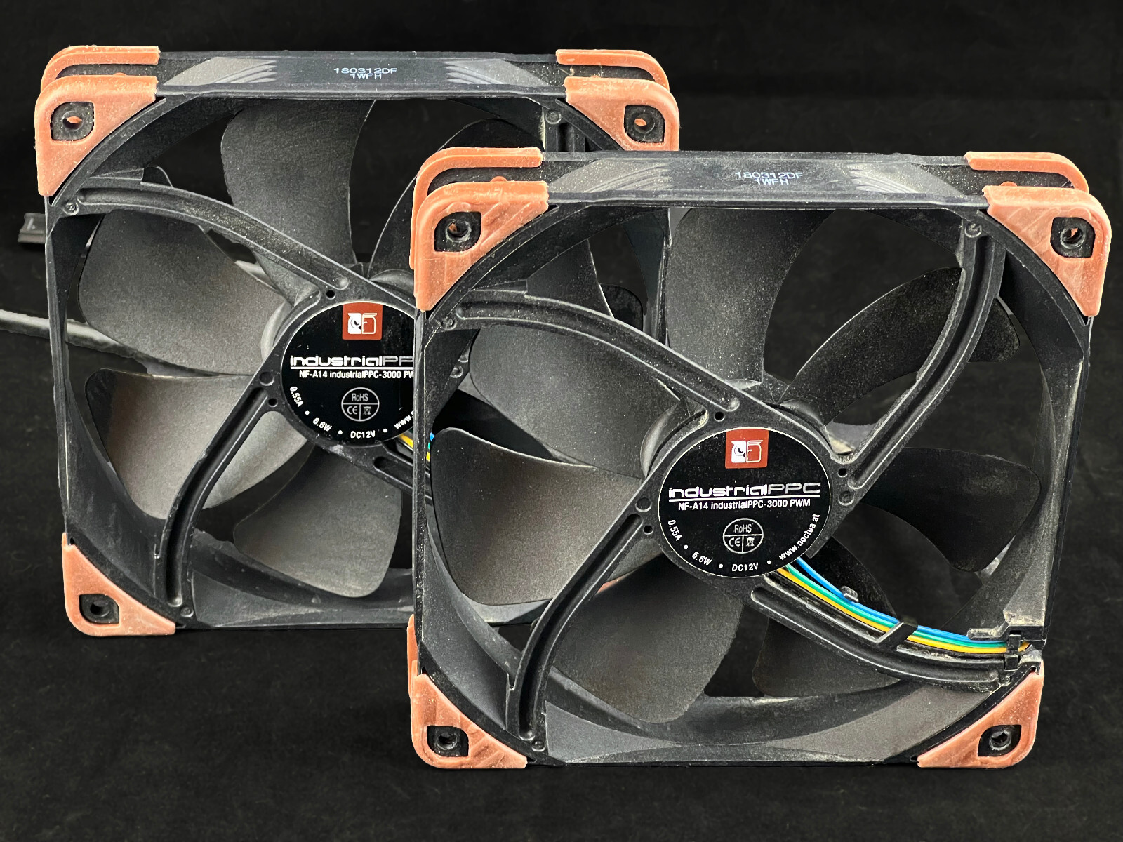 Ventilateur Noctua NF-A14 IPPC 2000 PWM - 140 Mm, Haut Rendement, Industriel, 2000 Tr/min, Noir
