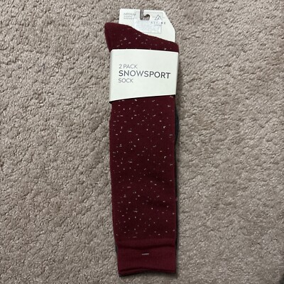 Alpine Design Women s Snow Sport Over-the-Calf Socks - 2-pack - Size Med.