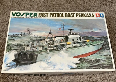 Vintage 1/72 Tamiya Vosper Fast Patrol Boat Perkasa -open Box | eBay