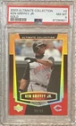 2003 UD ULTIMATE COLL. KEN GRIFFEY JR #2 GOLD ~24/50~PSA 8~MINT SLAB~POP 2 / 1^