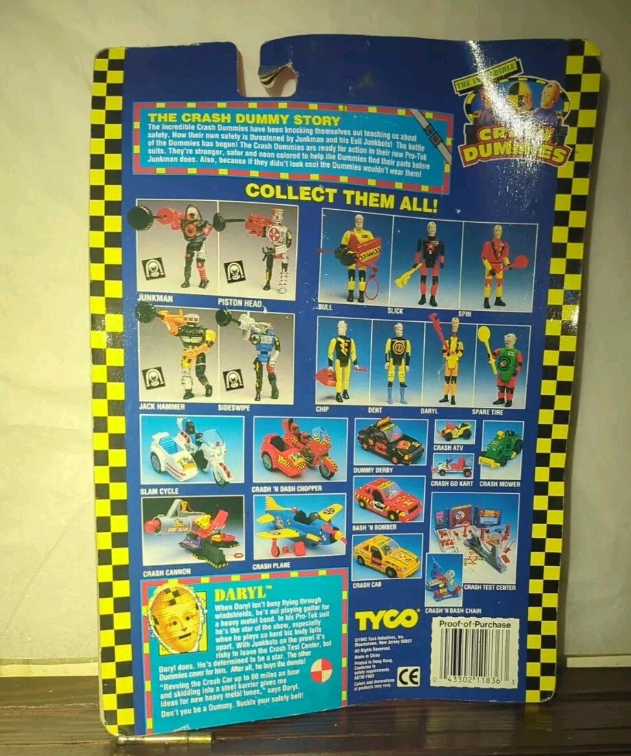 (未使用･未開封品)Crash Test Dummies [DVD] Crash Test Dummies Bumper Dog Hubcat Cat Pets Vintage Tyco