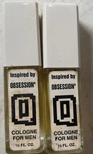 Lot Of 2 cologne, For Men .5 FlOz Inspired By obsession Col1