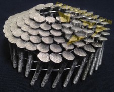 1 1/2 x .120 Ringshank 304 Stainless Steel Coil Roofing Nails 1800ct