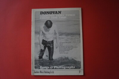 Donovan - Looking very tired from the Trip .Songbook Notenbuch .Piano Vocal Guit