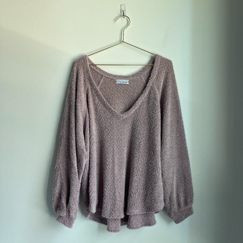 Fuzzy Knit Sweater 