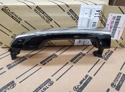 LEXUS OEM FACTORY OUTER REAR DOOR HANDLE 2010-2023 GX460 (BLACK 202)