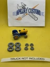 2 sets of gray tires to fit  Lesney Matchbox Ford Tractor No 39