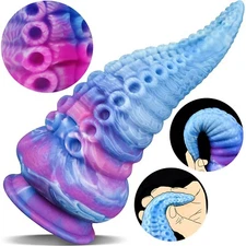 Tentacle Realistic Dildo G-Spot Massager Huge Anal Butt Plug Sex Toys for Women