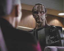 MARC ALAIMO SIGNED AUTHENTIC 'STAR TREK' GUL DUKAT 8x10 PHOTO 5 w/COA ACTOR DS9