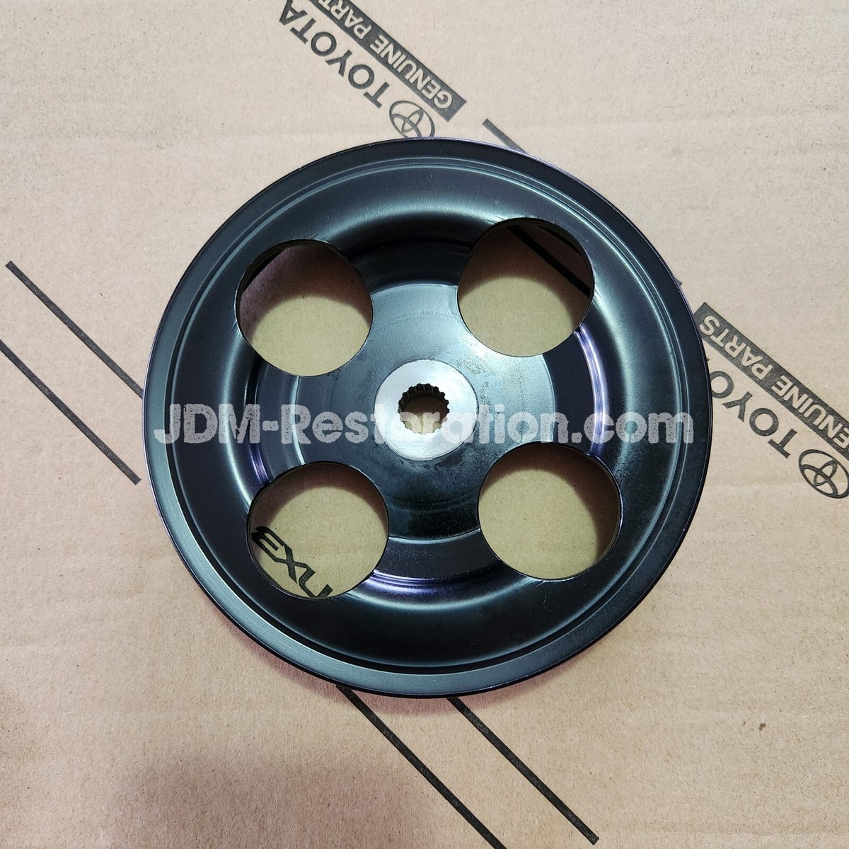 スパン Toyota 1JZ & 2JZ Power Steering Pulley Jzx100 Jza80 Supra Genuine