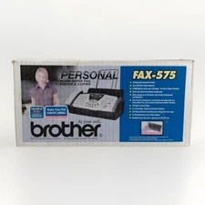 Brother FAX-575 Personal Fax Machine Phone Plain Paper Copier NEW FACTORY SEALED