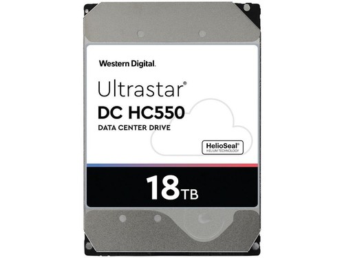 Western Digital Ultrastar DC HC550 18TB 512MB 7200RPM SAS 12Gb/s ULTRA 512E SE P - Picture 9 of 12