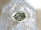 The European Collection Etched Hearts 24% Leaded Crystal Bell Made in W Germany  — photo 2
