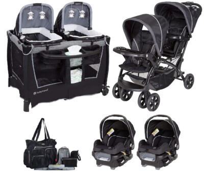 ebay double stroller