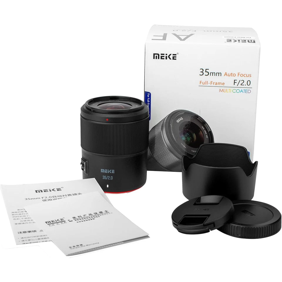 Meike 35mm F2.0 Full Frame STM Auto Focus Lens for Sony E Nikon Z L Mount Camera - Bild 2 von 4