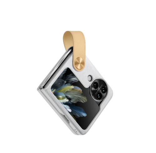 Original Oppo Find N3 Flip Case 6,8" Faltbar PU Leder + PC Cover Gurt Schale - Bild 34 von 36