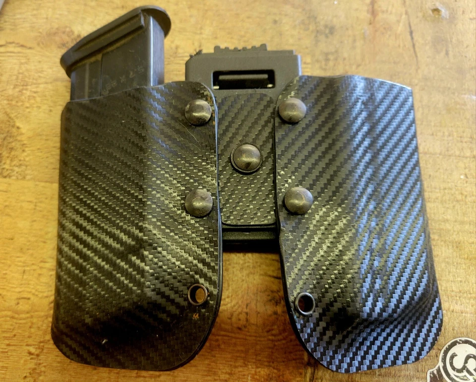 Hi- Point YC380 Yeet Cannon Double Mag Holster 1.5 To 2" Belt - Image 2 of 4