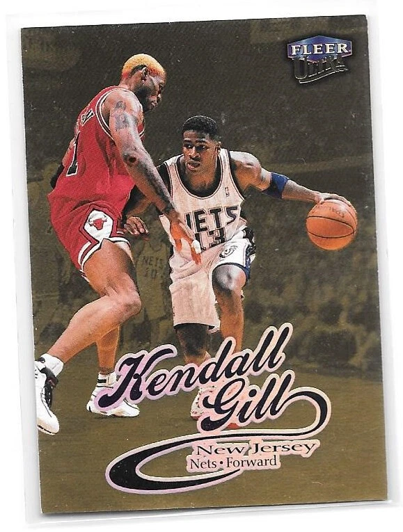 Lot of 7 1998-99 Ultra Gold Medallions Schrempf Parks Kittles Hardaway Gill - Image 2 of 4