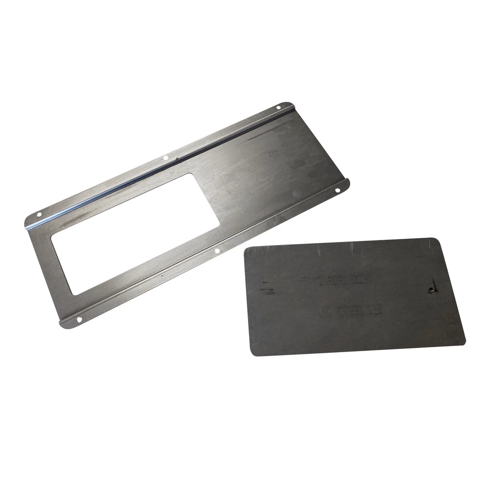 LavaLock® 4 x 8 inch BBQ smoker Pit Slide Damper Air Inlet Intake Vent Weld On - Image 3 of 4