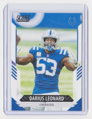 2021 SCORE DARIUS LEONARD BASE CARD - CARD #164 - INDIANAPOLIS COLTS - FREE SHIP