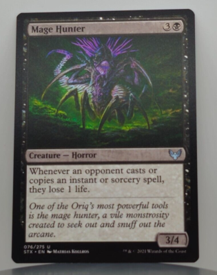 Mage Hunter - Strixhaven: School of Mages - STX - 76/275 - MTG | eBay