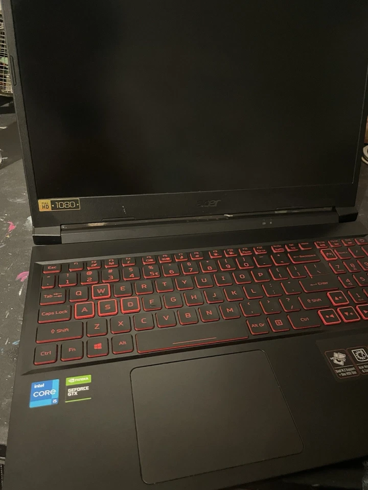 Acer Nitro 5 Gaming Laptop 1920 x 1080, 15.6-inch - Used (Fair condition) - Image 2 of 4