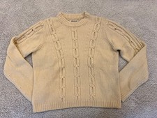 Zadig Voltaire Defile Vanilla Wool Sweater Top.  SZ Large