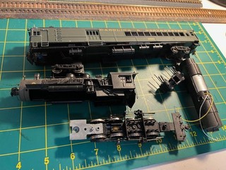 HO Engine Parts Mixed Steam Engine Doddlebug parts only