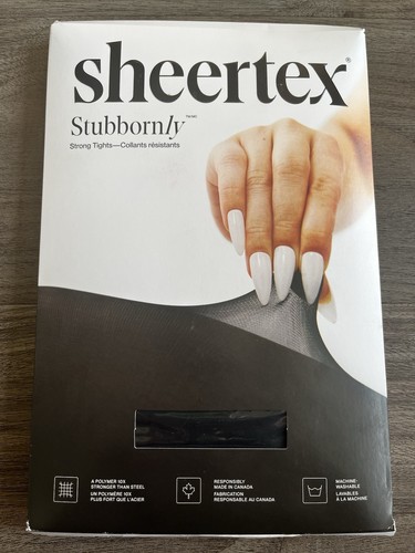 Sheertex Strumpfhose Stubbornly Strong Damen Strumpfhose Ultra-Durable Schwarz Gr. S