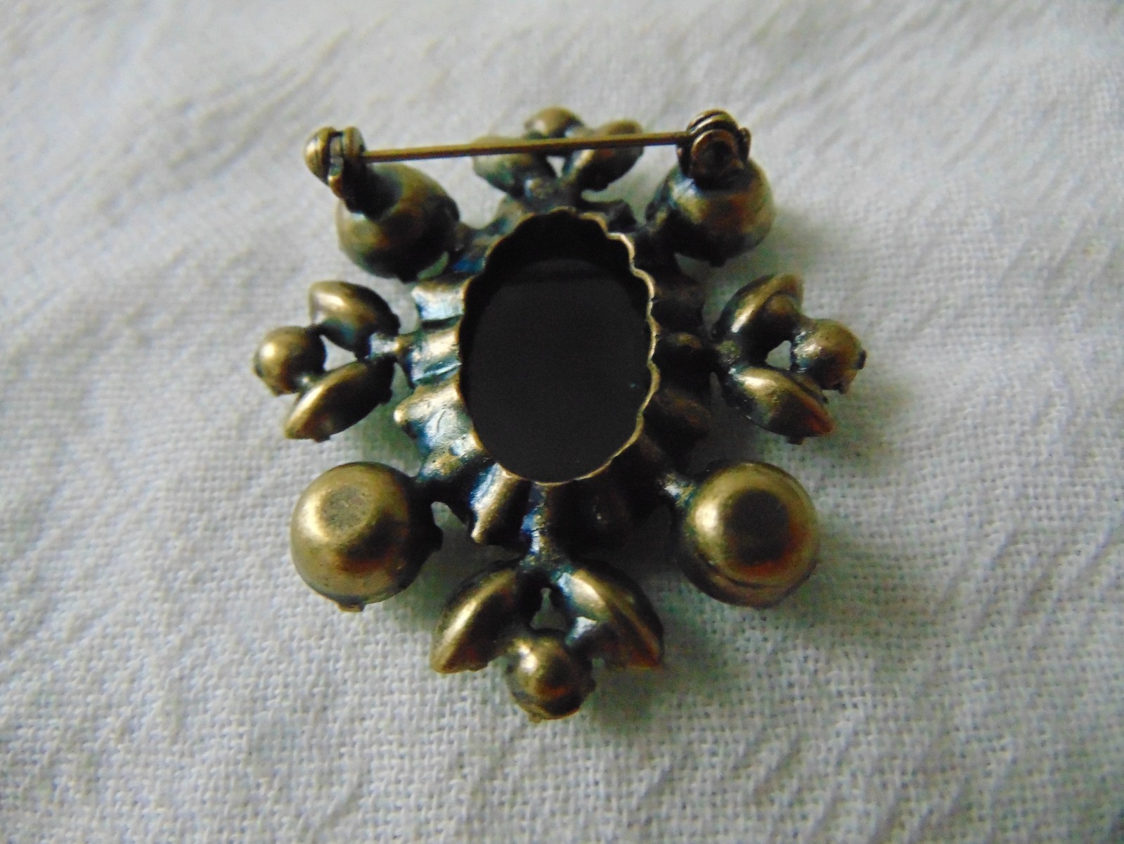 vtg unsigned Schreiner foiled Easter Egg glass ca… - image 6