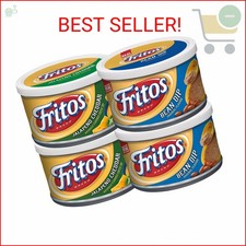 Fritos, Bean Dip and Jalapeno Cheddar Dip Variety Pack, 9 Ounce Pack of 4 