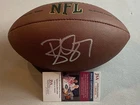INDIANAPOLIS COLTS- REGGIE WAYNE AUTOGRAPH WILSON NFL FOOTBALL JSA CB64936
