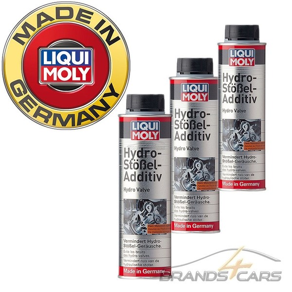 3X 300 Ml Liqui Moly HYDRO-STÖSSEL-ADDITIV Reiniger ÖL-ADDITIV 31566958-image