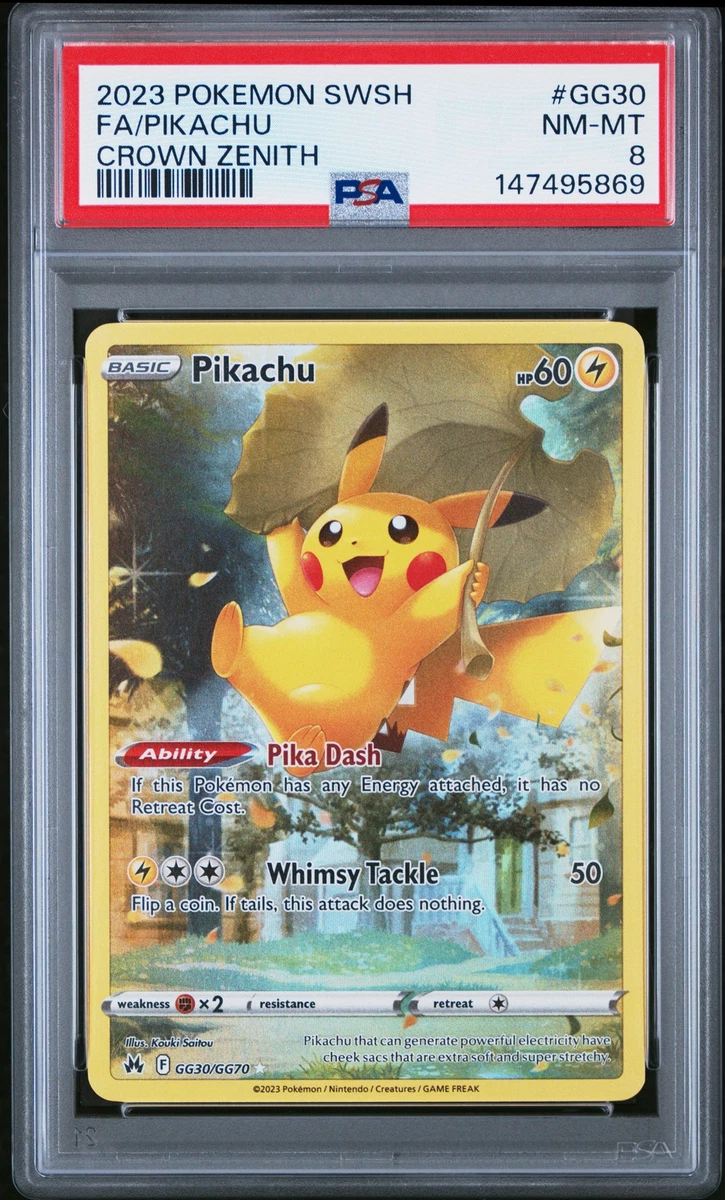 Pikachu Pokémon TCG Professional Sports Authenticator (PSA) Grade