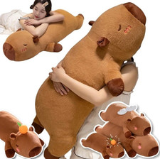 50-70cm Kawaii Capybara Plush Pillow Cartoon Giant Stuffed Animal Home Decor Toy