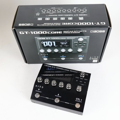 BOSS GT-1000CORE Guitar Multi-Effects Processor Pedal Used w/ Box Manual