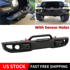 10th Anniversary Front Bumper For 18-26 Jeep Wrangler Jl Gladiator Wmount Plate